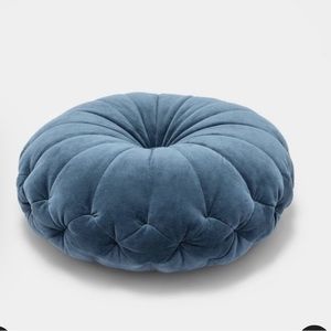 24” Oversized Velvet Round Floor Pillow